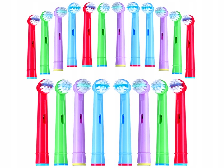 Końcówki dla Dzieci do Szczoteczki Oral-B głowice do szczoteczek Zestaw