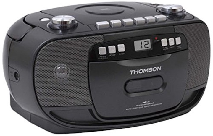 Radiomagnetofon Thomson RK200CD przenośny odtwarzacz CD kaset radio FM