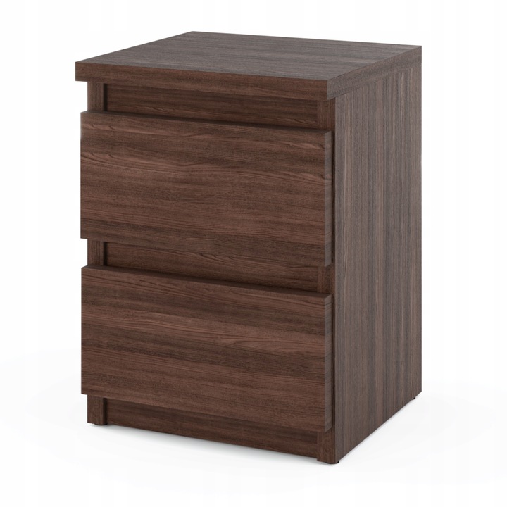 SZAFKA NOCNA Stolik 2 szuflady komoda Dąb Wenge nakastlik 30 CM do