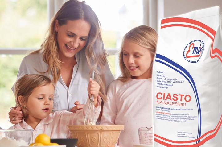 CIASTO NA NALEŚNIKI 1000 g Emix PROSZEK Gotowe Naleśniki 1 kg