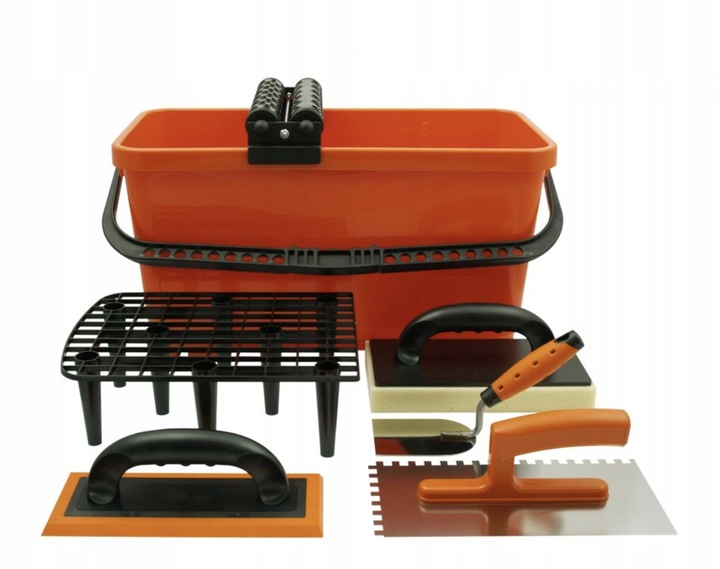 SOLID WIADRO GLAZURNICZE DO FUGOWANIA 20L ZESTAW L