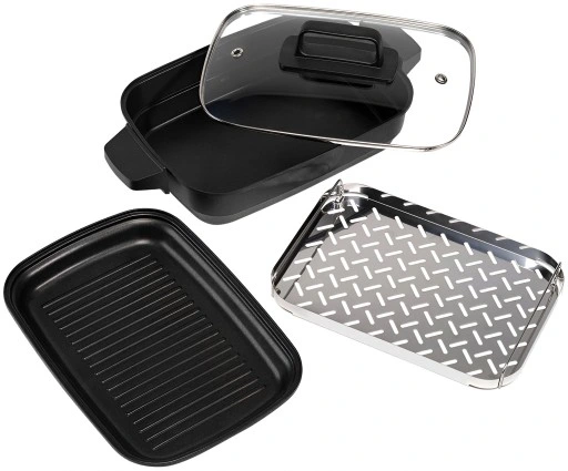 Grill elektryczny Cuisinart GRMC3E 1400W szaro-czarny