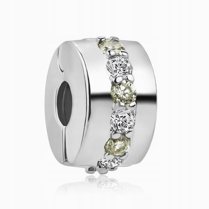 Charms Klips Charms Separator Srebrny Charms Trusky