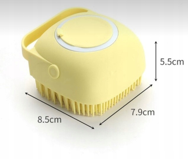 Szczotka silikonowa MYJKA do mycia PSA i KOTA 44Ż