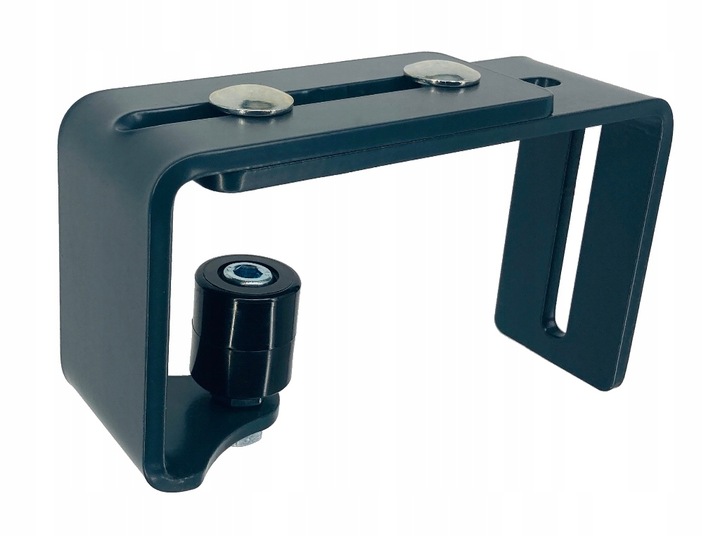 Uchwyt kątownik rolki prowadzącej bramy przesuwnej ocynk+lakier