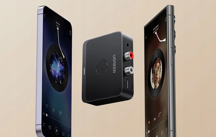 UGREEN Odbiornik Adapter Bluetooth 6.0 BT505 LDAC Hi-Res Audio USB-C