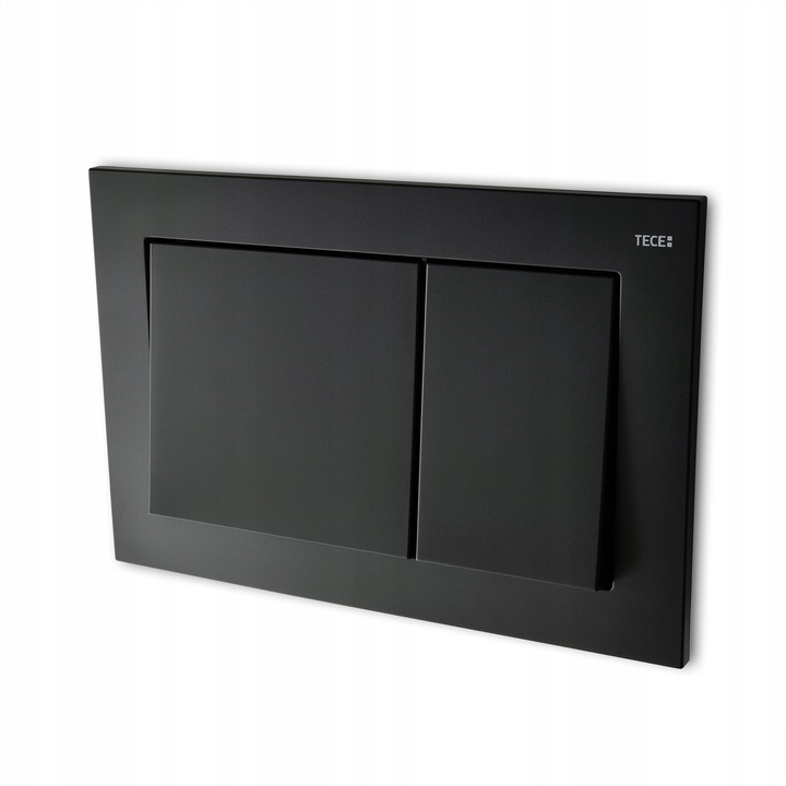 Przycisk spłukujący do WC Tece Base czarny mat 9.240.723