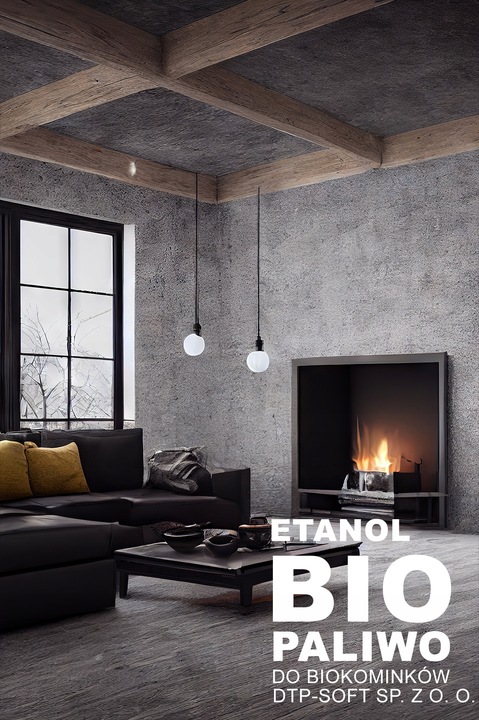 5 litrów BIOETANOL BIOKOMINEK bio kominek paliwo etanol 1 x 5L