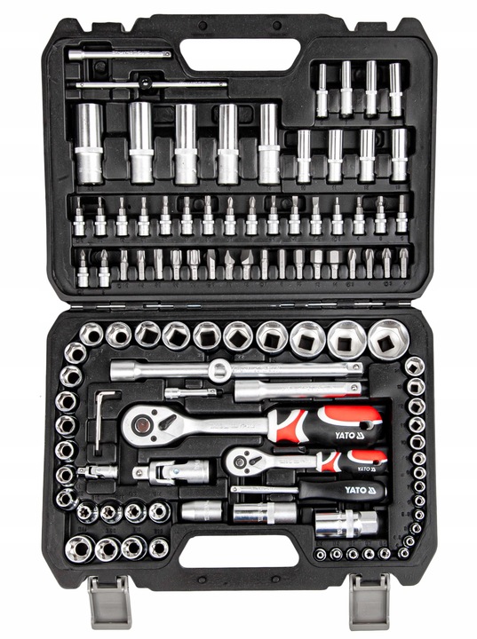 ZESTAW KLUCZY NASADOWYCH KLUCZE NASADOWE YATO 108