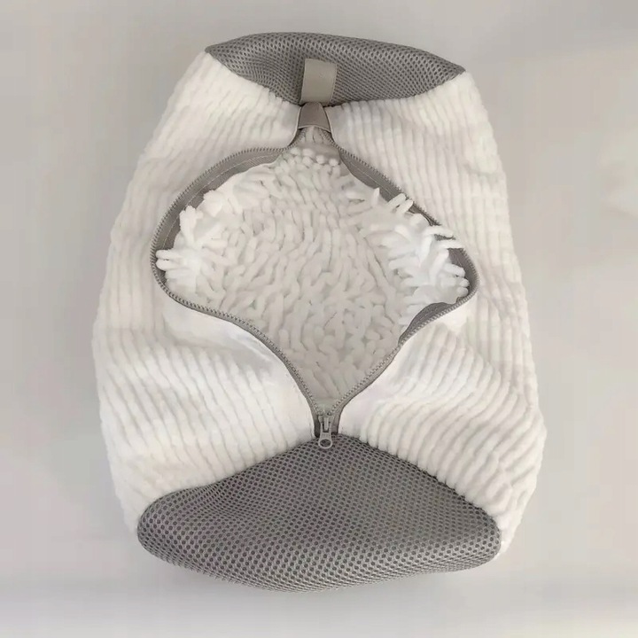 Worek do Prania Butów z Mikrofibry Biały 39cm