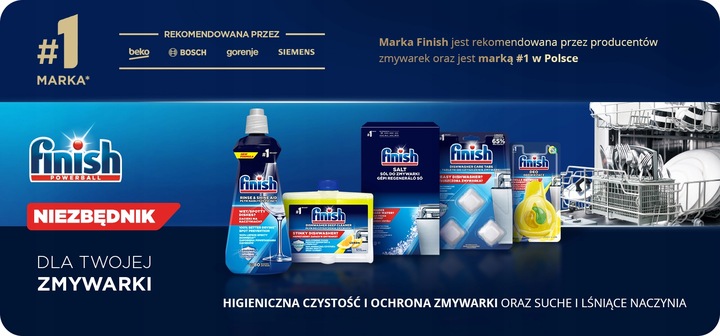 Finish Ultimate Plus Kapsułki do zmywarki 62 Lemon