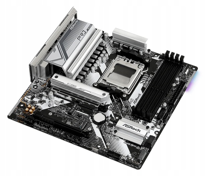 Płyta główna ASrock B650M PRO RS AMD B650 DDR5 SATA3 M.2 PCIe4.0 AM5 mATX