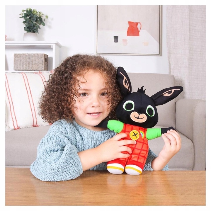 Króliczek BING 30cm - pluszak MÓWI I ŚPIEWA PO POLSKU - baw się i ucz!