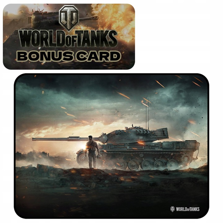 Podkładka pod Myszkę Yenkee YPM WT47 WORLD of TANKS 470x350 Czołg + BONUS