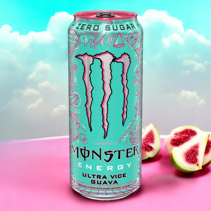 Napój Monster Monster Ultra Vice Guava 473ml-Limitowany PRODUKCJA USA! HIT!