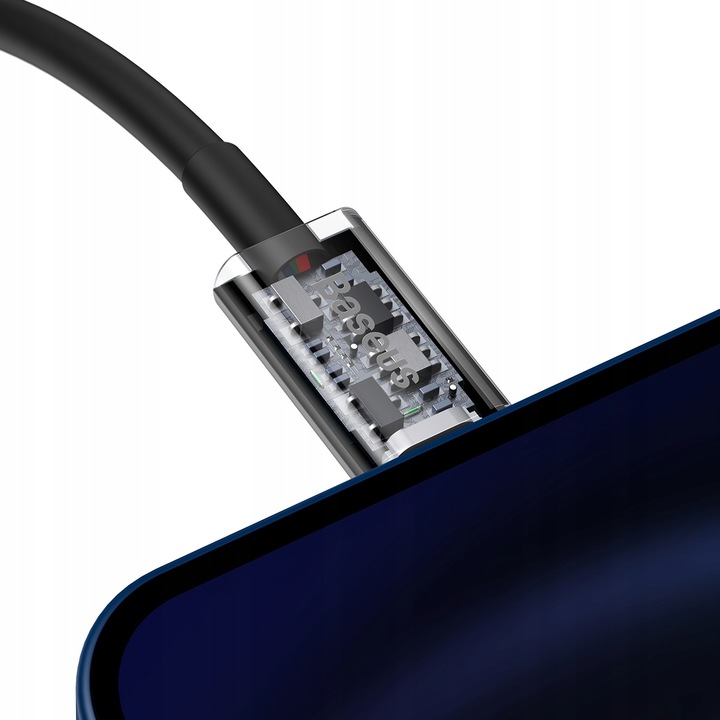 BASEUS KABEL USB-C SZYBKIE ŁADOWANIE DO IPHONE LIGHTNING PRZEWÓD PD 20W 2M