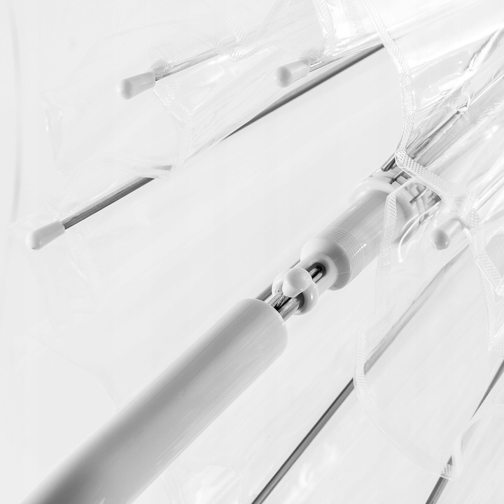 Parasol PRZEZROCZYSTY parasolka parasole ŚLUBNY