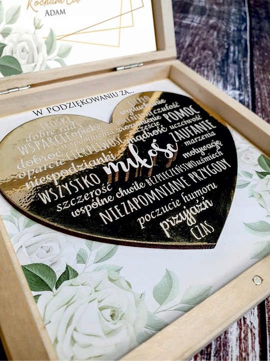 PREZENT NA DZIEŃ BABCI I DZIADKA PODZIĘKOWANIE