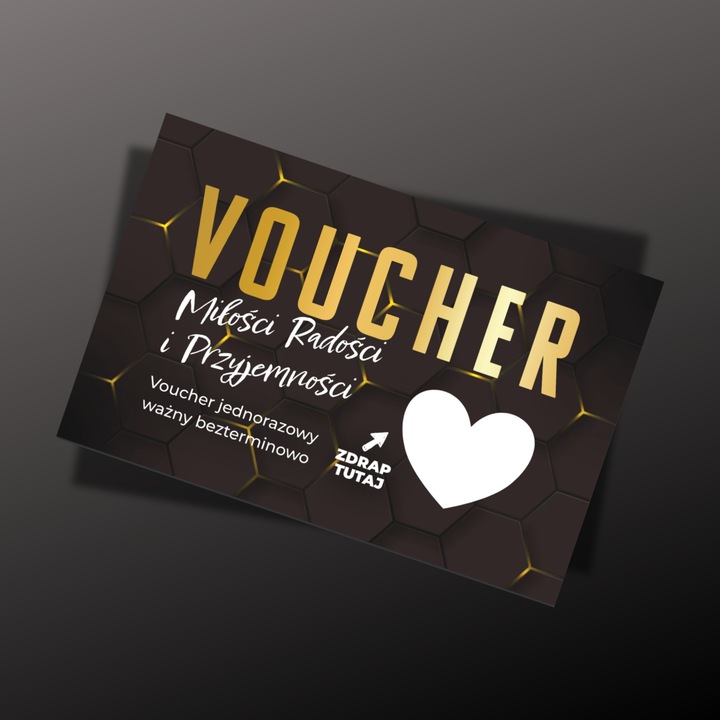 KUPON ZDRAPKI HOT X10 PREZENT NA DZIEŃ CHŁOPAKA MĘŻCZYZN FACETA