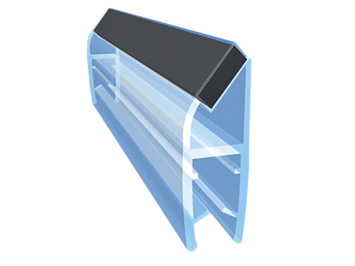 U7 USZCZELKA MAGNETYCZNA DO KABINY PRYSZNICOWEJ DO DRZWI Z MAGNESEM