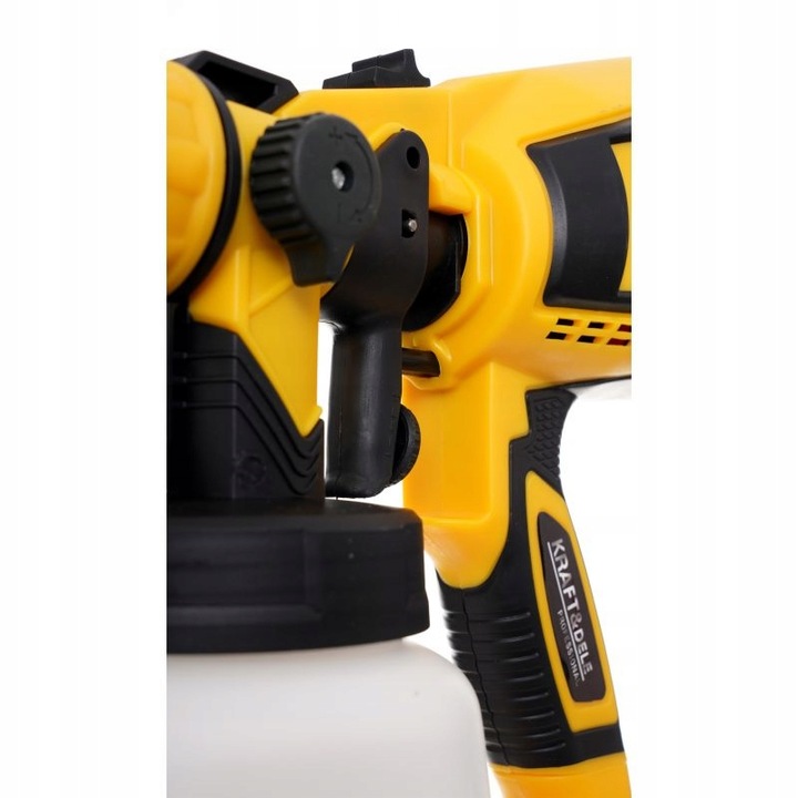 PISTOLET DO MALOWANIA ELEKTRYCZNY LAKIERNICZY 650W HVLP 800ml 32000 rpm