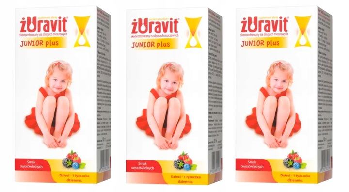 Suplement diety Żuravit Junior syrop