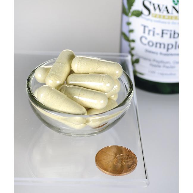 SWANSON TRI-FIBER COMPLEX 3 x BŁONNIK trawienie 100 kapsułek ODCHUDZANIE