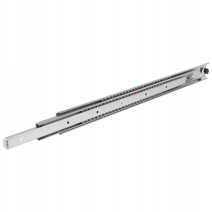 PROWADNICA KULKOWA GTV DO SZUFLADY H53 L500 100KG PEŁNY WYSUW MOCNA