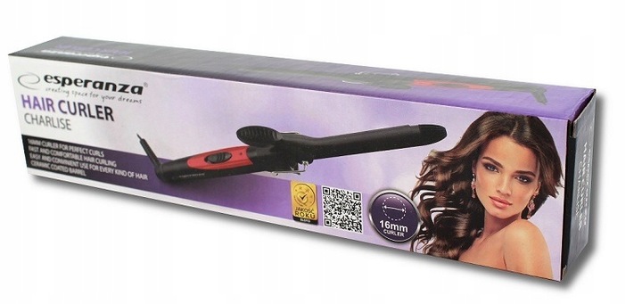 TRADYCYJNA LOKÓWKA DO WŁOSÓW KRĘCENIA LOKÓW LOKI CERAMICZNA 16MM