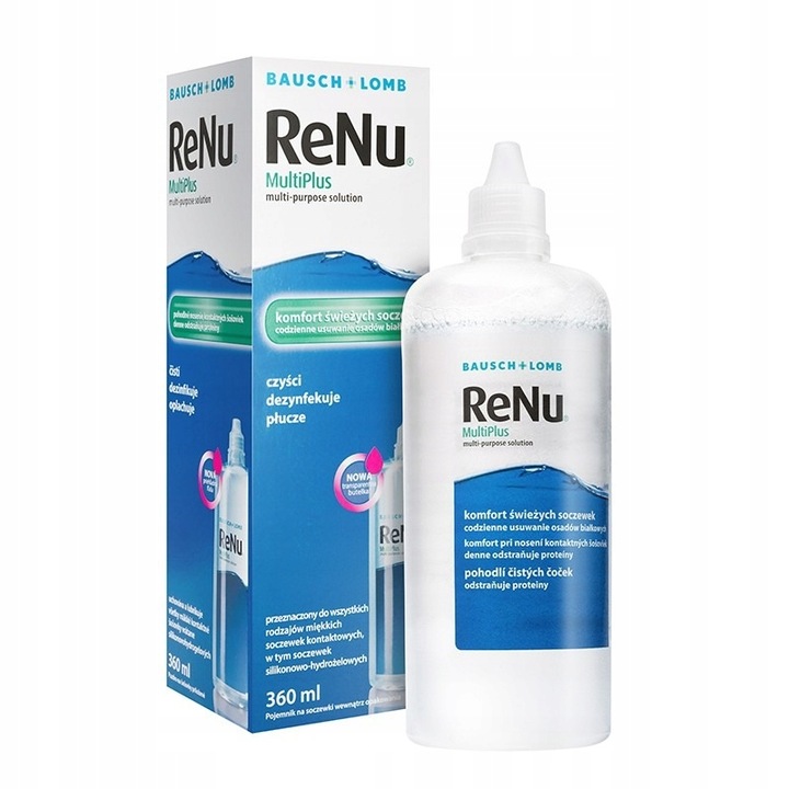 PŁYN DO SOCZEWEK RENU MULTIPLUS 360 ML BAUSCH&LOMB