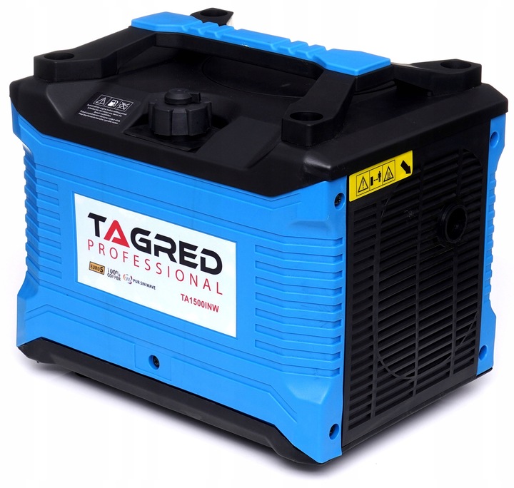 AGREGAT PRĄDOTWÓRCZY GENERATOR PRĄDU 1200W MIEDZIANA PRĄDNICA + OLEJ