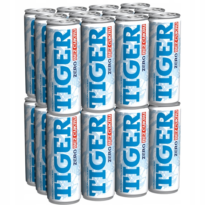 Napój energetyczny Tiger Energy Drink bez cukru 24x250ml