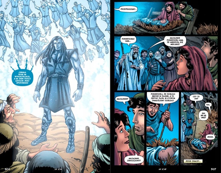 Biblia komiks. Boża historia od Początku po Wieczność
