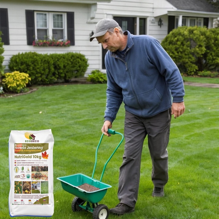 Nawóz Jesienny do Trawy trawnika 10 kg wieloskładnikowy granulowany