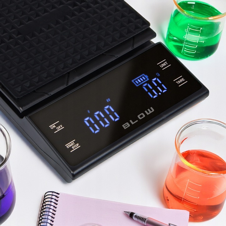 ELEKTRONICZNA WAGA KUCHENNA DO KAWY PRECYZYJNA 3000g/0,1g LCD TIMER