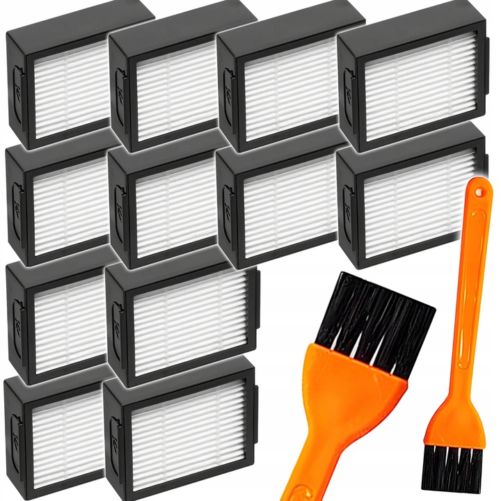 12 szt. FILTR FILTRY DO IROBOT ROOMBA E4 E5 E6 E7 I3 I4 I5 I6 I7 I8 J7