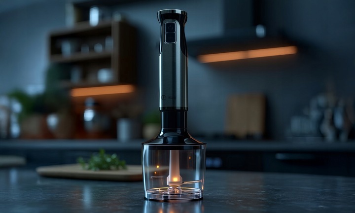 BLENDER RĘCZNY ISAJ BL1 MIKSER WIELOFUNKCYJNY TURBO 1400W OSTRZA