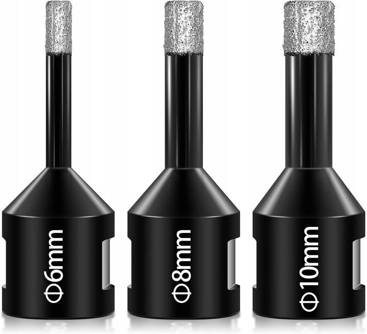 OTWORNICA DIAMENTOWA KORONKA WIERTŁO 6 8 10 35 68mm ADAPTER M14 DO GRESU