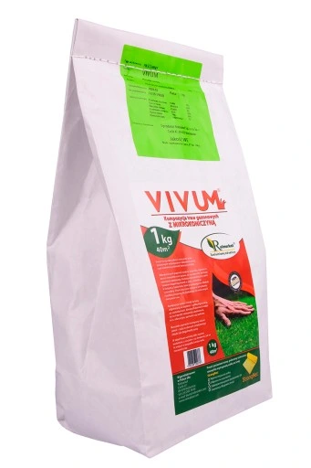 TRAWA MIESZANKA TRAWY z mikrokoniczyną koniczyna 2kg TRAWNIK SAMONAWOŻĄCY