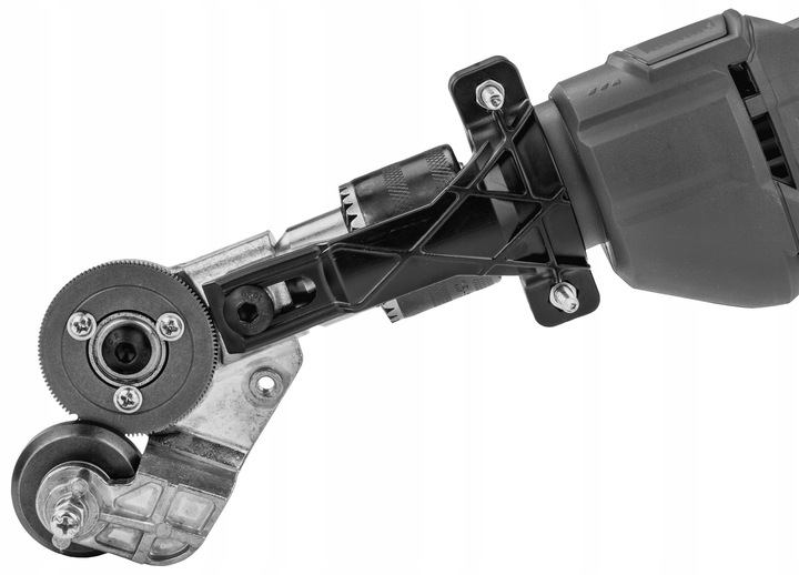 ADAPTER DO CIĘCIA BLACHY NA WKRĘTARKĘ WIERTARKĘ PRZYSTAWKA NOŻYCE