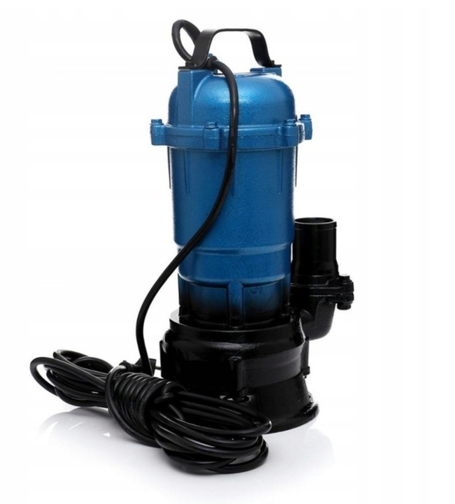 POMPA DO WODY BRUDNEJ SZAMBA Z ROZDRABNIACZ 3750W MOCNA ZATAPIALNA