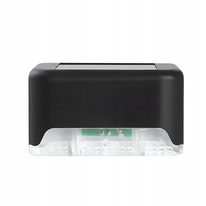 LAMPKI SOLARNE OGRODOWE SCHODOWE LED NA TARAS 8SZT Z CZUJNIKIEM ZMIERZCHU