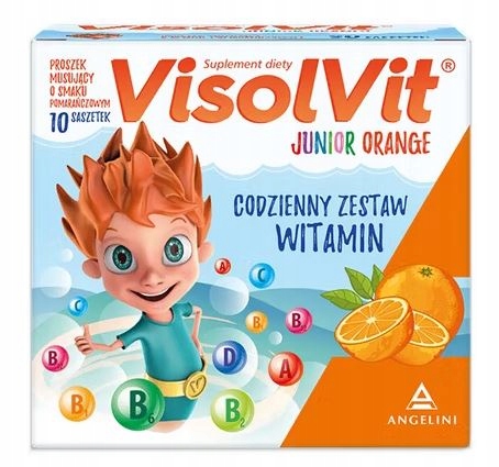 Visolvit Junior Orange, granulat, 10 saszetek