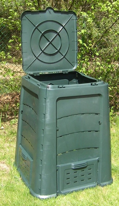 SUPER TRWAŁY TERMO KOMPOSTOWNIK 600 LITRÓW.