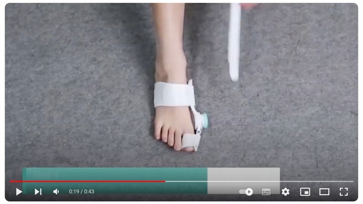 Separator na haluksy Korektor na haluksy od Herz Medical Instruments