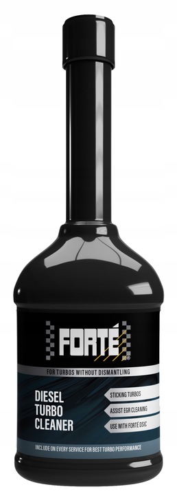 Diesel Turbo Cleaner czyści EGR, VGT,TURBO- dodatek do ON FORTE
