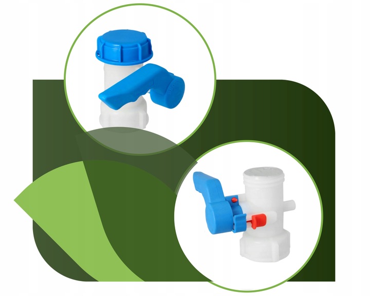 Zawór Motylkowy do Mauzera (GW S60x6 z wylotem GZ S60x6) IBCS60F-BTVS60M