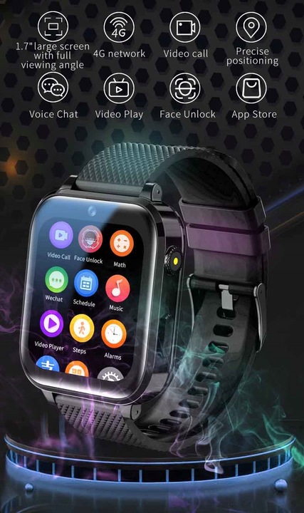 SMARTWATCH DLA DZIECI ZEGAREK APARAT GPS SIM