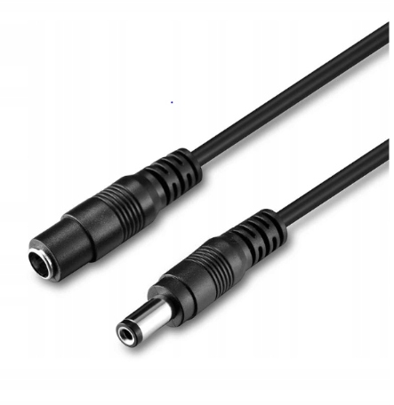 Przedłużacz zasilania kamery 10M 12V 5.5mm