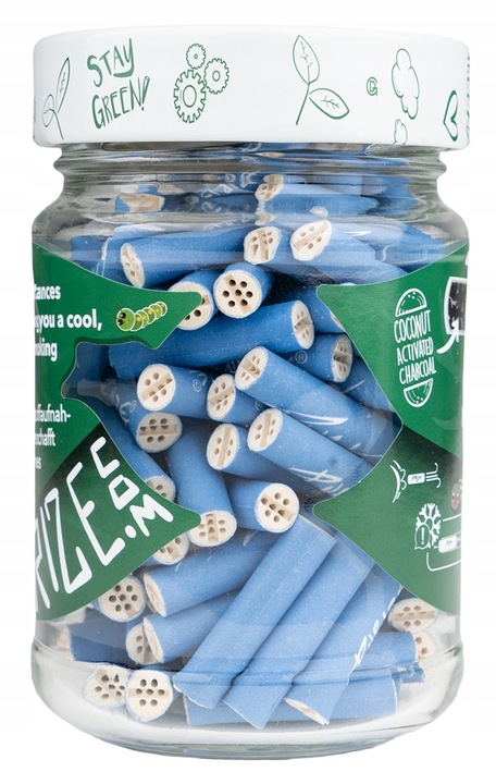 PURIZE Xtra Slim|Aktywne Filtry węglowe|Filterki z węglem aktywnym 100 szt.